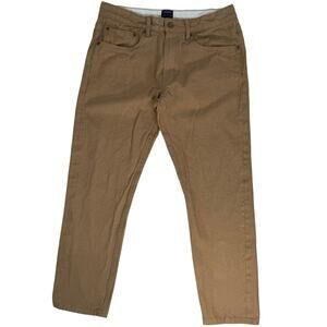 The Goodale Men’s 34 x 32 Tan Skinny Jeans 100% Cotton NYC